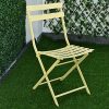 Giantex-3-PC-Folding-Table-Chair-Set-Outdoor-Patio-Garden-Pool-Backyard-Furniture-0-2