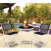 Giantex-3-PCS-Folding-Bistro-Table-Chairs-Set-Garden-Backyard-Patio-Outdoor-Furniture-0-0