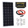 Giosolar-100W-12V-Monocrystalline-Solar-Panel-Kit-with-20A-LED-Charge-Controller-RedBlack-Cable-Mounting-Z-Brackets-for-RV-Boat-Off-Grid-0