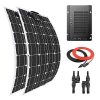 Giosolar-200-Watt-Flexible-Solar-Panel-Kit-Battery-Charger-Monocrystalline-with-MPPT-40A-Charge-Controller-for-Boat-Marine-Off-Grid-0