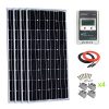 Giosolar-400-Watt-Monocrystalline-Solar-Panel-Kit-with-LCD-MPPT-40A-Charge-Controller-RedBlack-Solar-Cable-Mounting-Z-Brackets-for-RV-Boat-Off-Grid-0
