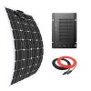 Giosolar-Solar-Panel-100-Watt-Flexible-Solar-Panel-Kit-Battery-Charger-Monocrystalline-MPPT-40A-1224V-Charge-Controller-for-Boat-Caravan-Off-Grid-0