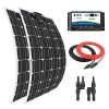 Giosolar-Solar-Panel-200-Watt-12-Volt-Flexible-Solar-Panel-Kit-Battery-Charger-Monocrystalline-with-20A-PWM-Dual-Battery-Solar-Charging-Kit-for-Boat-Caravan-Off-Grid-0