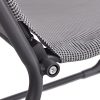 Globe-House-Products-GHP-1-Pc-Love-Seat-2-Pcs-Single-Seat-Coffee-Table-Black-Steel-Patio-Furniture-Set-0