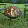 Good-Directions-FD-2-Full-Moon-Party-30-Inch-Copper-Finished-Steel-Fire-Dome-with-Built-In-Spark-Screen-0-1