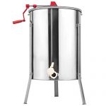 Goplus-Large-48-Frame-Honey-Extractor-Honey-Separator-Stainless-Steel-Manual-Crank-Pro-Extraction-Equipment-Manual-Beekeeping-Equipment-with-Stand-0