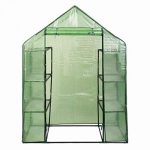 Goplus-Portable-Greenhouse-8-Shelves-Mini-Walk-in-Outdoor-Green-House-4-Tier-wPE-Cover-for-Garden-Patio-Backyard-56-29–77-0