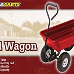Gorilla-Cart-GOR100-14-Poly-Garden-Cart-with-Curved-Handle-400-Pound-Capacity-3425-Inch-by-18-Inch-Bed-Red-Finish-0-0