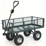 Gotobuy-Green-Garden-Utility-Cart-Wagon-Steel-0