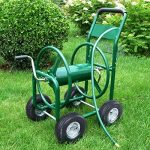 Gracelove-Garden-Water-Hose-Reel-Cart-300FT-Outdoor-Heavy-Duty-Yard-Planting-WBasket-New-0-0