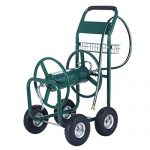 Gracelove-Garden-Water-Hose-Reel-Cart-300FT-Outdoor-Heavy-Duty-Yard-Planting-WBasket-New-0