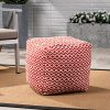Great-Deal-Furniture-Anele-Outdoor-Modern-Boho-Pouf-Ivory-with-Pink-0