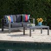Great-Deal-Furniture-Cybele-Doris-Outdoor-Grey-Aluminum-Loveseat-and-Coffee-Table-Set-with-Dark-Grey-Water-Resistant-Cushions-0-1