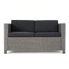 Great-Deal-Furniture-Lorelei-Outdoor-Wicker-Loveseat-with-Cushions-Grey-and-Mixed-Black-0