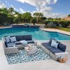 Great-Deal-Furniture-Mable-Cruz-Outdoor-7-Seater-Wicker-Sofa-and-Loveseat-Set-Chalk-Wicker-with-Navy-Blue-Cushion-0