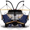 Hammaka-Hammock-Hitch-Stand-with-2-Cradle-Chairs-and-BlueGreen-Parachute-Hammock-0