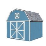 Handy-Home-Products-Berkley-Wooden-Storage-Shed-with-Floor-10-by-10-Feet-0