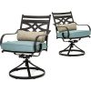 Hanover-MCLRDN7PCSQSW6-BLU-Montclair-7-Piece-Set-in-Ocean-Blue-with-6-Swivel-Rockers-and-a-40-x-67-Dining-Table-Outdoor-Furniture-0-0