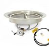 Hearth-Products-Controls-UL-Listed-Match-Light-Gas-Fire-Pit-Kit-for-Small-Tanks-13-Inch-Bowl-Pan-PENTA13MLFPK-FLEX-LP-ST-Propane-0