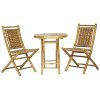 Heather-Ann-Creations-The-Kauai-Collection-Contemporary-Style-Bamboo-Wooden-3-Piece-Table-and-Chairs-Outdoor-Patio-Bistro-Dining-Set-0-2