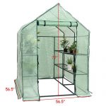 Heavy-Duty-Outdoor-8-Shelves-2-Tiers-Portable-Mini-Walkin-Greenhouse-Perfect-for-Extending-Your-Growing-Season-and-Protecting-Your-Plants-0-0