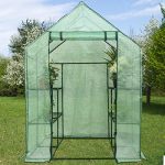 Heavy-Duty-Outdoor-8-Shelves-2-Tiers-Portable-Mini-Walkin-Greenhouse-Perfect-for-Extending-Your-Growing-Season-and-Protecting-Your-Plants-0-2