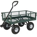 Heavy-Duty-Utility-Wheelbarrow-Lawn-Wagon-Cart-Dump-Trailer-Yard-Garden-Steel-0