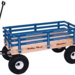 Heavy-Duty-Wood-Pull-Wagon-with-Easy-Roll-Air-Tires-0-1