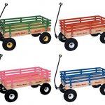 Heavy-Duty-Wood-Pull-Wagon-with-Easy-Roll-Air-Tires-0-2