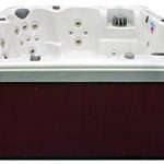 Home-and-Garden-Spas-HG71A-6-Person-71-Outdoor-Spa-with-Mp3-Auxiliary-Output-Ozone-82-x-82-x-35-Sterling-White-0-0
