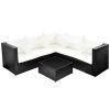 HomeDecor-17-Pieces-Patio-Outdoor-Poly-Rattan-Sofa-Lounge-Couch-Black-0