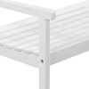 HomeDecor-Outdoor-Patio-Acacia-Wood-Bench-2-Seat-Chair-Patio-Furniture-White-0-2