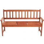 HomeDecor-Outdoor-Patio-Acacia-Wood-Bench-with-Integrated-Table-Patio-Furniture-Brown-0-0