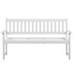 HomeDecor-Outdoor-Patio-Acacia-Wood-Bench-with-Integrated-Table-Patio-Furniture-White-0-1