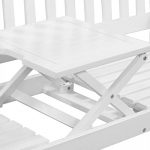 HomeDecor-Outdoor-Patio-Acacia-Wood-Bench-with-Integrated-Table-Patio-Furniture-White-0-2