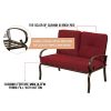 Homevibes-2-Pieces-Outdoor-Loveseat-Patio-Love-Seat-Furniture-Set-Garden-Wrought-Iron-2-Seat-Bench-Backyard-Coffee-Table-Metal-Sofa-and-Table-Set-with-Cushions-Brick-Red-0-2