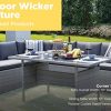 Homewell-Outdoor-Wicker-Dining-Set-with-L-Shaped-Sofa-0-0