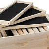 Honey-Keeper-Beehive-10-Frame-Kit-Super-Box-and-10-Deep-Frames-with-Foundations-for-Langstroth-Beekeeping-0-0