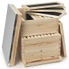 Honey-Keeper-Beehive-20-Frame-Complete-Box-Kit-10-Deep-and-10-Medium-with-Metal-Roof-for-Langstroth-Beekeeping-0-0