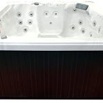 Hudson-Bay-Spa-XP34-6-Person-34-Outdoor-Spa-with-Stainless-Jets-110V-Cord-80-x-80-x-34-Sterling-White-0-2
