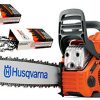 Husqvarna-455-Rancher-55cc-Cutting-Kit-includes-a-455-Rancher-chainsaw-PLUS-20-BarChain-PLUS-3-Extra-WoodlandPRO-Chain-Loops-0