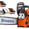Husqvarna-460-Rancher-60cc-Cutting-Kit-includes-a-460-Rancher-chainsaw-PLUS-24-BarChain-PLUS-3-Extra-WoodlandPRO-Chain-Loops-0