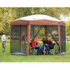 Instant-12ft-x-10Ft-Hexagon-Screened-Canopy-Gazebo-with-Removable-Insect-Screen-0-1