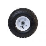 Ireko-WBNF16-Anti-Flat-Ribbed-Replacement-Wheel-for-Wheelbarrow-16-Inches-No-Flat-Tire-Black-0-0