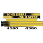 JD4560-New-Hood-Decal-Made-To-Fit-John-Deere-Tractor-4560-R109024-R109025-0