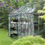 Junda-Portable-Greenhouse-56-x28-x-76-Reinforced-PVC-Cover-without-Shelf-Waterproof-UV-Protected-0-2
