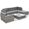 K-Top-Deal-17-Pieces-Patio-Outdoor-Wicker-Rattan-Sofa-Set-with-Cushion-Set-Grey-0-1