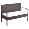 K-Top-Deal-4-Pieces-Patio-Outdoor-Wicker-Rattan-Sofa-Set-and-Stool-with-Cushion-Set-Brown-0-1