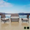K-Top-Deal-4-Pieces-Patio-Outdoor-Wicker-Rattan-Sofa-Set-and-Stool-with-Cushion-Set-Brown-0