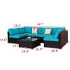 Kinbor-Outdoor-Wicker-Furniture-Sectional-Sofa-7-PC-Rattan-Patio-Seating-with-Turquoise-Washable-Cushions-Free-Sofa-Clips-Porch-Backyard-Poolside-0-0